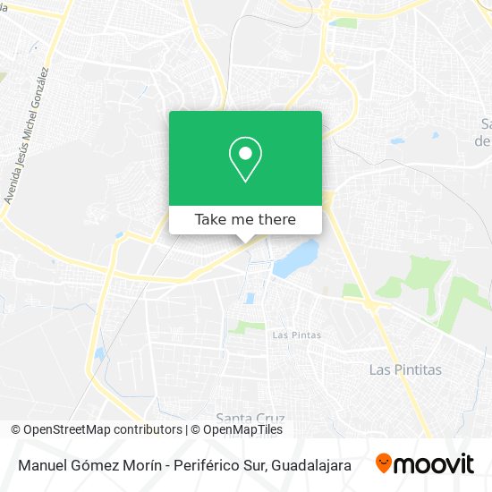 Manuel Gómez Morín - Periférico Sur map