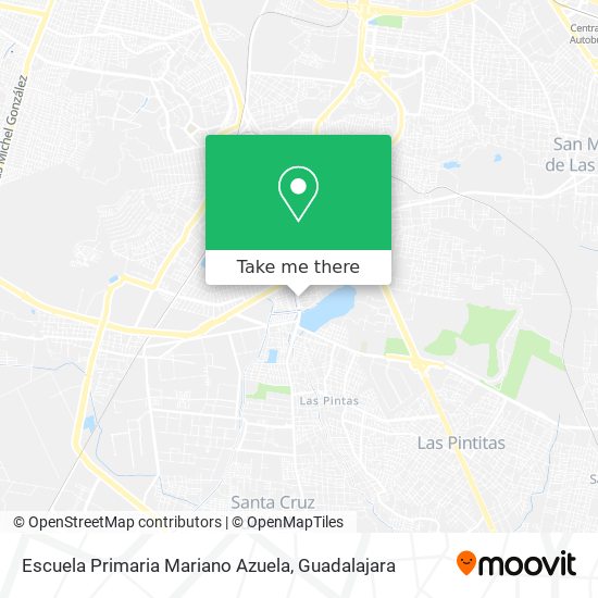 Mapa de Escuela Primaria Mariano Azuela