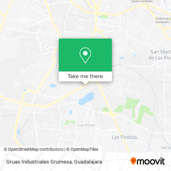 Gruas Industriales Grumesa map