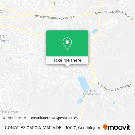 GONZáLEZ GARCíA, MARíA DEL ROCíO map