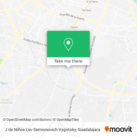Mapa de J de Niños Lev Semionovich Vygotsky