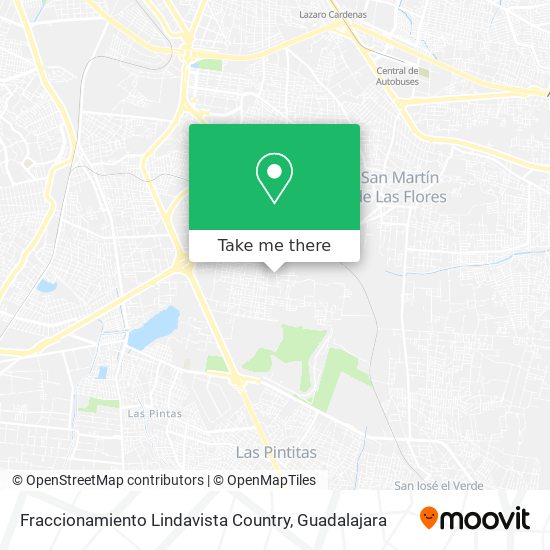 Fraccionamiento Lindavista Country map
