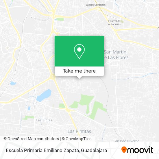 Escuela Primaria Emiliano Zapata map