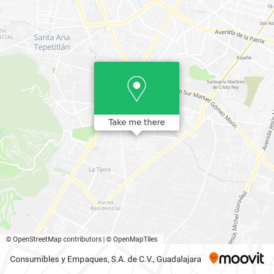 Mapa de Consumibles y Empaques, S.A. de C.V.