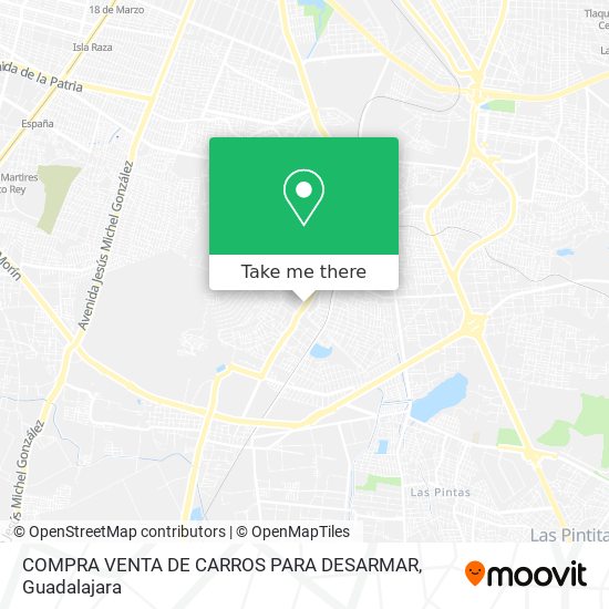 COMPRA VENTA DE CARROS PARA DESARMAR map
