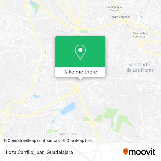 Mapa de Loza Carrillo, juan