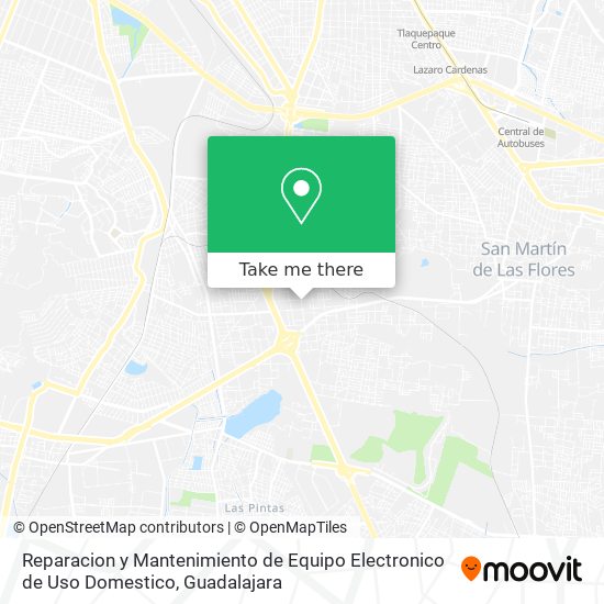 Reparacion y Mantenimiento de Equipo Electronico de Uso Domestico map