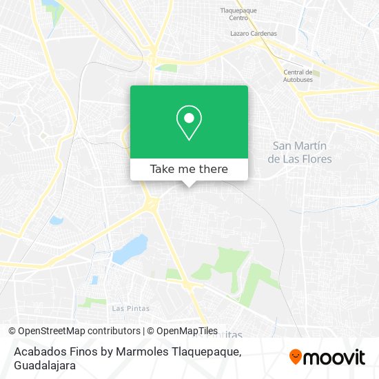 Acabados Finos by Marmoles Tlaquepaque map