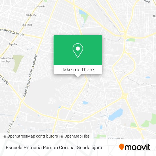Escuela Primaria Ramón Corona map