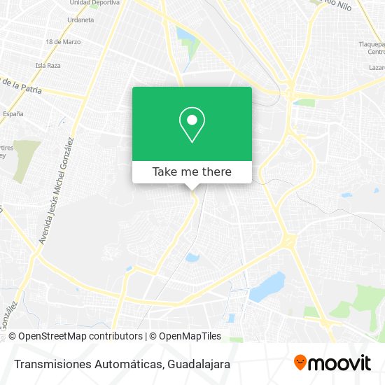 Mapa de Transmisiones Automáticas