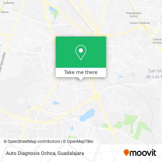 Auto Diagnosis Ochoa map