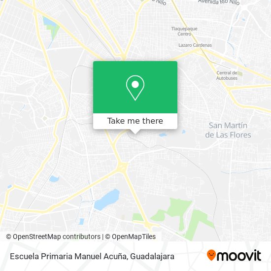 Escuela Primaria Manuel Acuña map
