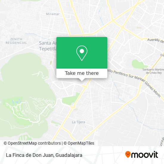 Mapa de La Finca de Don Juan
