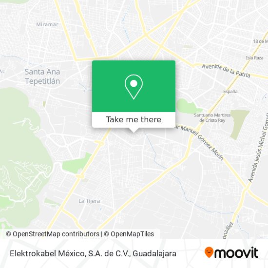 Elektrokabel México, S.A. de C.V. map