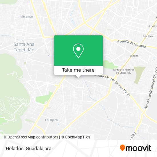 Mapa de Helados
