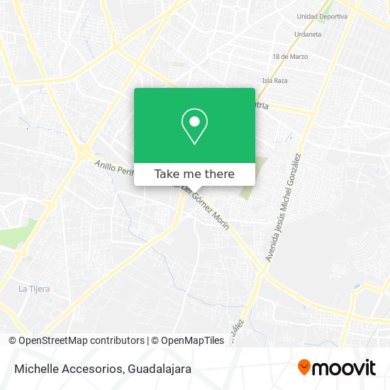 Michelle Accesorios map
