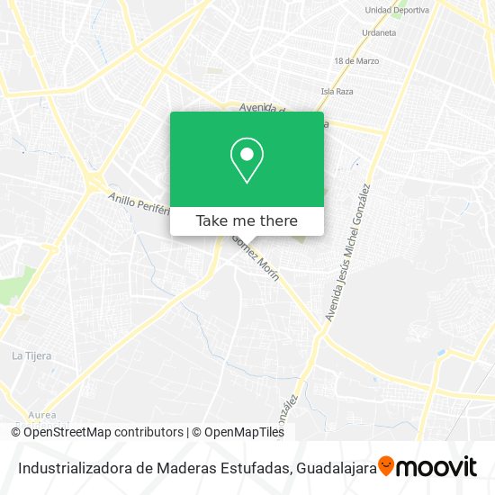 Industrializadora de Maderas Estufadas map