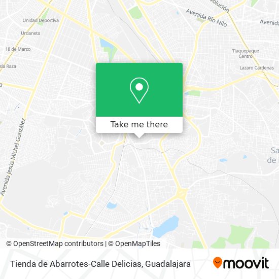 Tienda de Abarrotes-Calle Delicias map