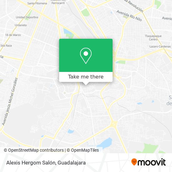 Alexis Hergom Salón map