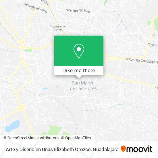 Arte y Diseño en Uñas Elizabeth Orozco map