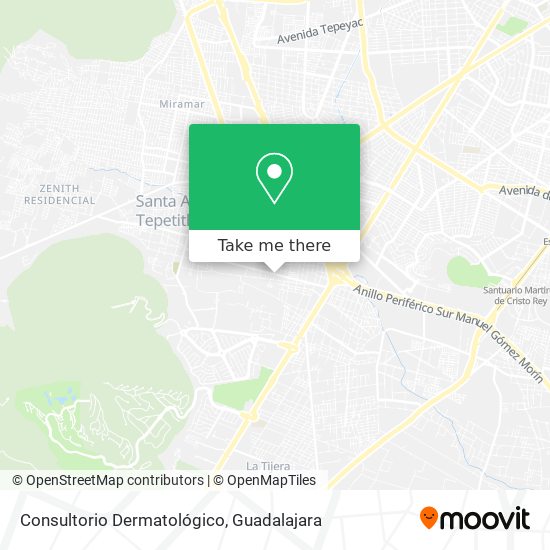 Consultorio Dermatológico map
