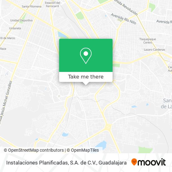 Instalaciones Planificadas, S.A. de C.V. map