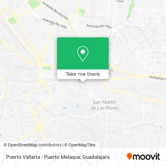 Puerto Vallarta - Puerto Melaque map