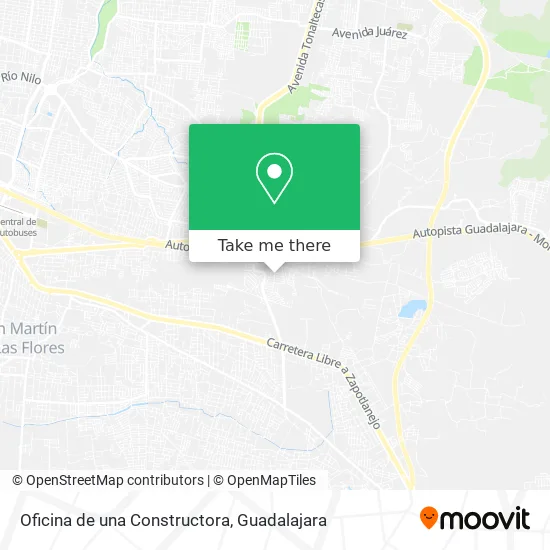Oficina de una Constructora map