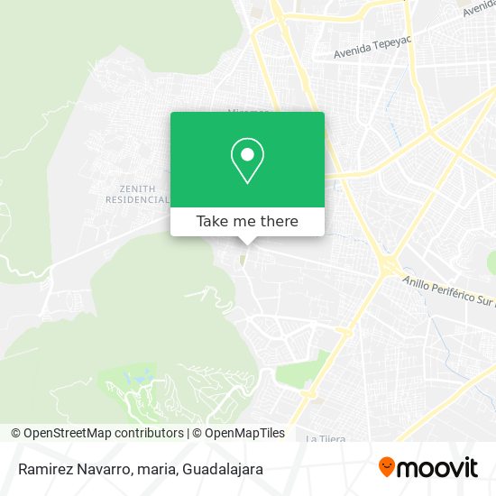 Ramirez Navarro, maria map
