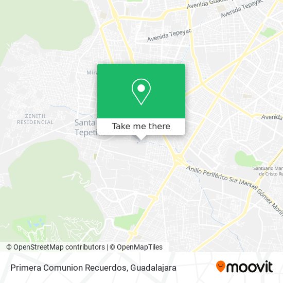 Primera Comunion Recuerdos map