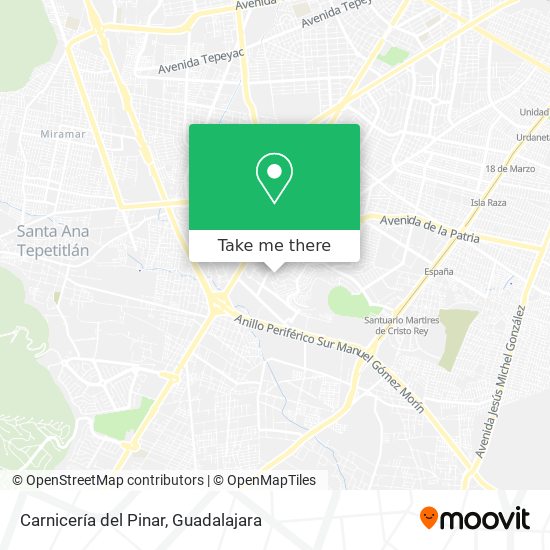 Carnicería del Pinar map