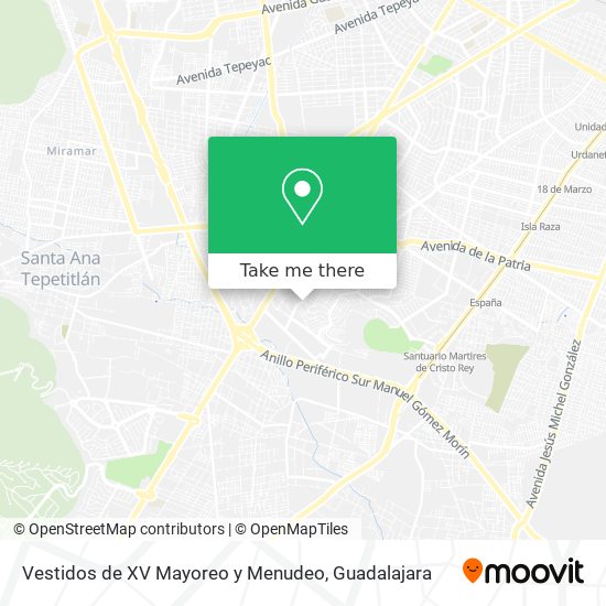 Vestidos de XV Mayoreo y Menudeo map