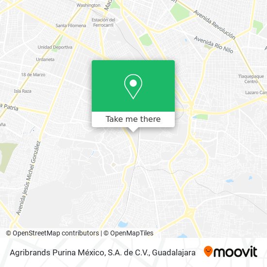 Agribrands Purina México, S.A. de C.V. map
