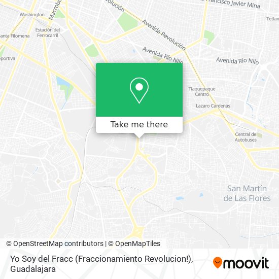 Mapa de Yo Soy del Fracc (Fraccionamiento Revolucion!)