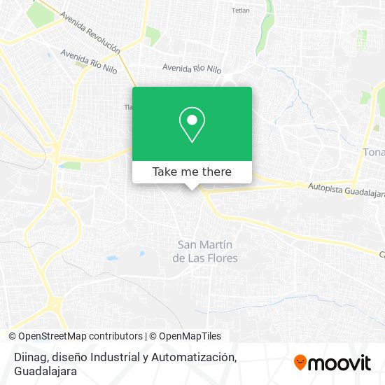 Diinag, diseño Industrial y Automatización map