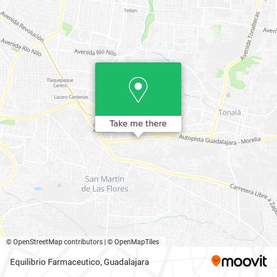 Equilibrio Farmaceutico map