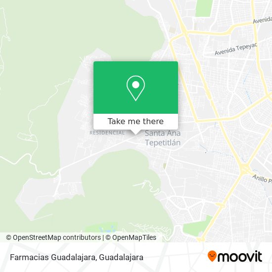 Mapa de Farmacias Guadalajara
