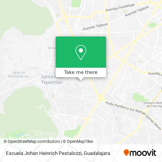 Escuela Johan Heinrich Pestalozzi map