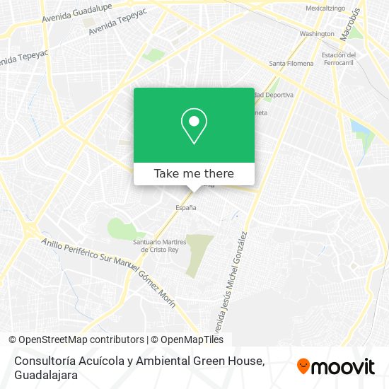 Consultoría Acuícola y Ambiental Green House map