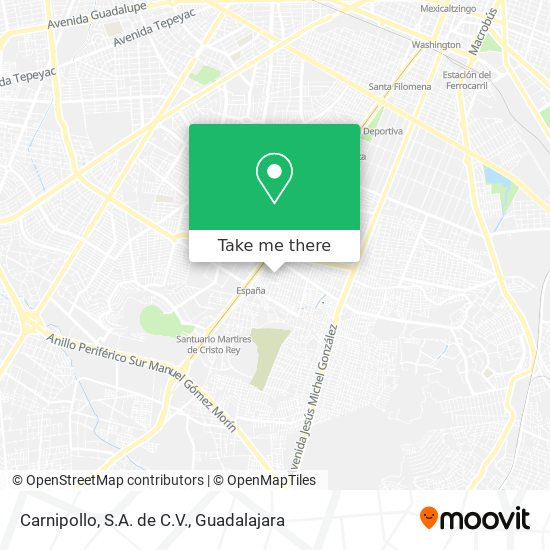 Carnipollo, S.A. de C.V. map