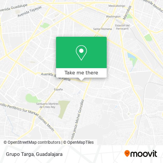 Mapa de Grupo Targa
