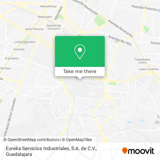 Mapa de Eureka Servicios Industriales, S.A. de C.V.