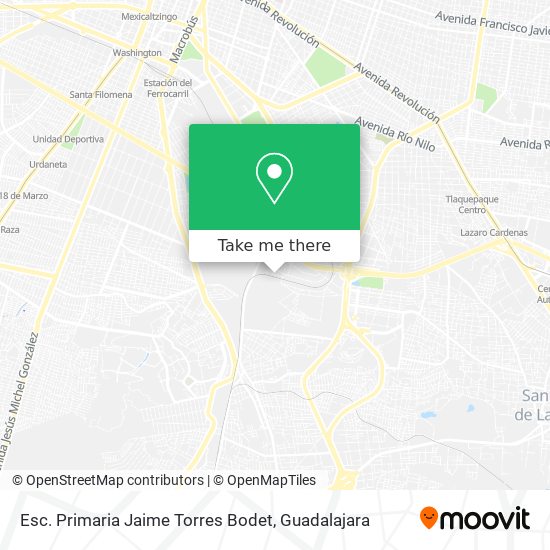 Esc. Primaria Jaime Torres Bodet map