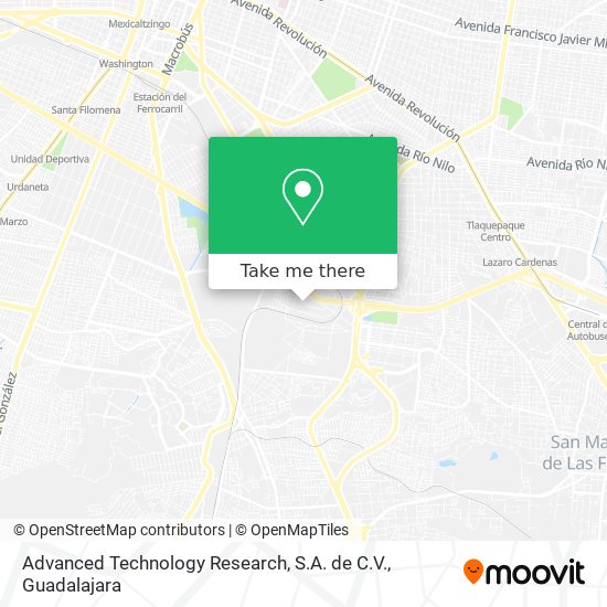 Advanced Technology Research, S.A. de C.V. map