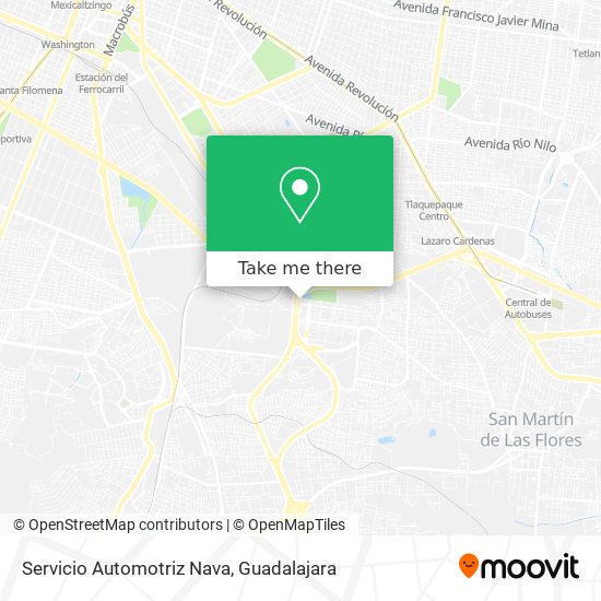 Servicio Automotriz Nava map