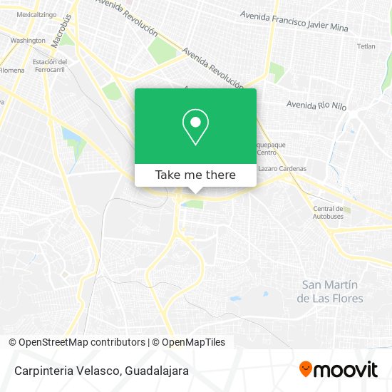 Mapa de Carpinteria Velasco