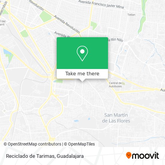 Reciclado de Tarimas map