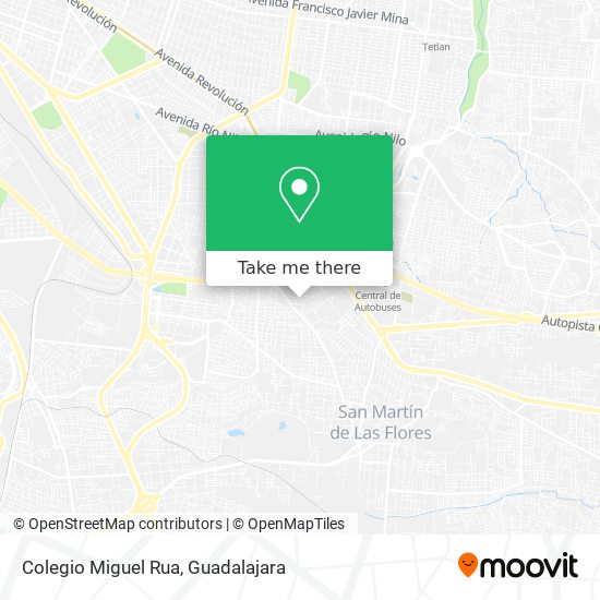 Colegio Miguel Rua map