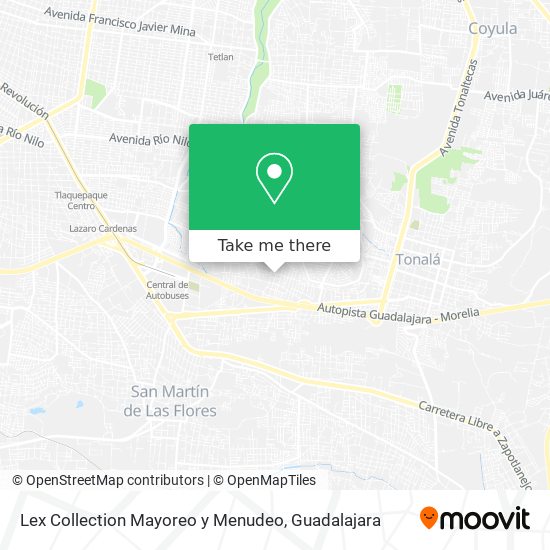 Lex Collection Mayoreo y Menudeo map