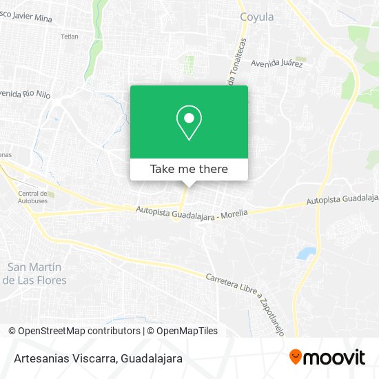 Mapa de Artesanias Viscarra